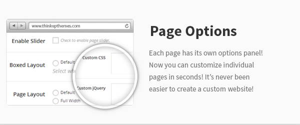 Page Options
