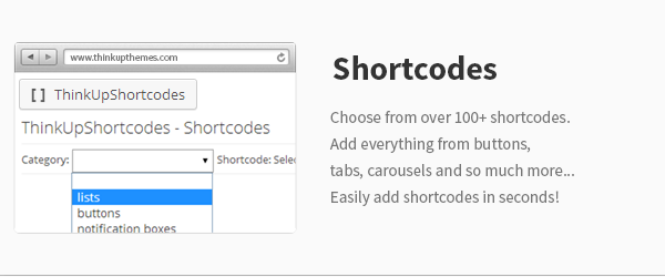 Shortcodes
